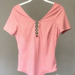 light pink bodysuit